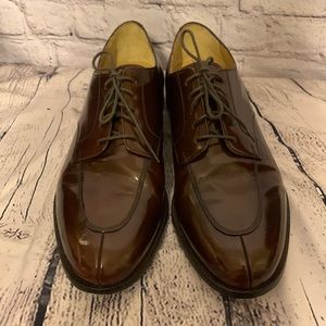 COLE HAAN  Lenox Hill split toe Brown Oxford men’s shoes size 13
